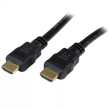 StarTech.com HDMM50CM High Speed HDMI-kaapeli, 0,5 m, Ultra HD 4K x 2K, HDMI 1.4b, U/U, kullattu, musta
