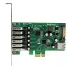 StarTech.com 7-porttinen PCI Express USB 3.0 -kortti – vakiomalli ja low-profile-malli