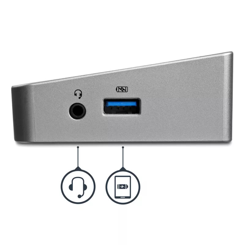 StarTech.com kolmen näytön USB 3.0 -telakointiasema - 1x HDMI - 2x DisplayPort