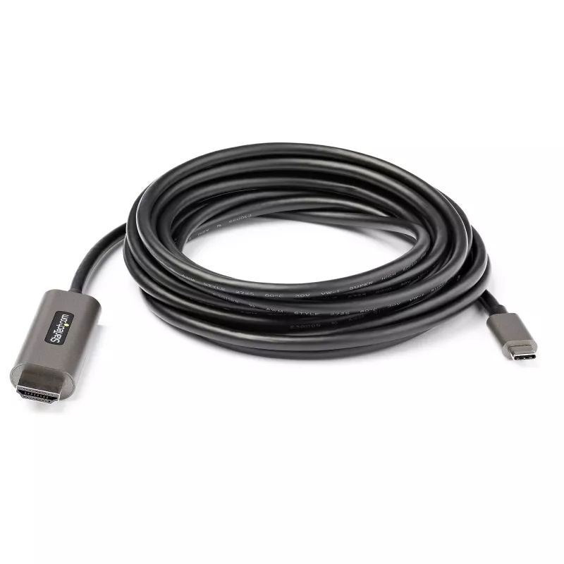 StarTech.com 4 m USB-C - HDMI -kaapeli 4K 60 Hz HDR10:llä – Ultra HD USB Type-C - 4K HDMI 2.0b -videoadapterikaapeli – USB-C - HDMI HDR -näyttö-/näyttömuunnin – DP 1.4 Alt Mode HBR3