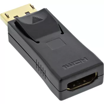 InLine DisplayPort-adapteri DisplayPort-uros / HDMI-naaras musta
