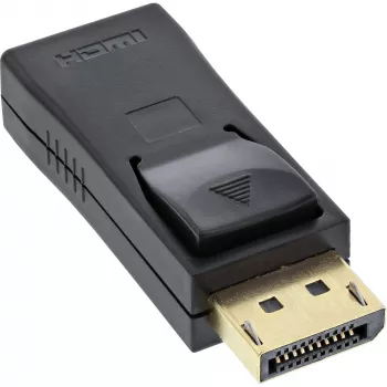 InLine DisplayPort-adapteri DisplayPort-uros / HDMI-naaras musta