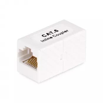 StarTech.com RJ45-liitin 5 kpl:n pakkaus, inline Cat6 -liitin, naaras-naaras (B/B) T568-liitin, suojaamaton Ethernet-kaapelin jatko
