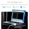 StarTech.com 3 ft (1 m) USB - sarja-adapterikaapeli, COM-säilytys, vaihdettavat ruuvit/mutterit, USB-A - DB9 RS232, FTDI IC, ESD-suoja, Windows/macOS/Linux