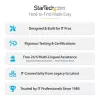 StarTech.com 3 ft (1 m) USB - sarja-adapterikaapeli, COM-säilytys, vaihdettavat ruuvit/mutterit, USB-A - DB9 RS232, FTDI IC, ESD-suoja, Windows/macOS/Linux