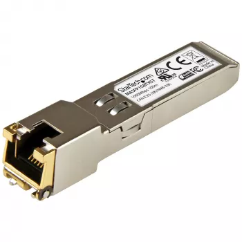 StarTech.com Cisco Meraki MA-SFP-1GB-TX -yhteensopiva SFP-moduuli - 1000BASE-T - SFP - RJ45 Cat6/Cat5e - 10/100/1000 Mbit/s - RJ-45 100 m - Cisco Meraki MS225, MX400, MS250