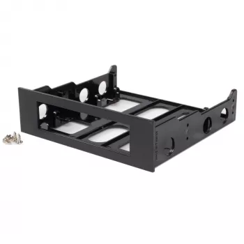 StarTech.com 3,5 tuuman kiintolevy - 5,25 tuuman etupaneelisovitinteline~3,5 tuuman - 5,25 tuuman etupaneeliasennusteline