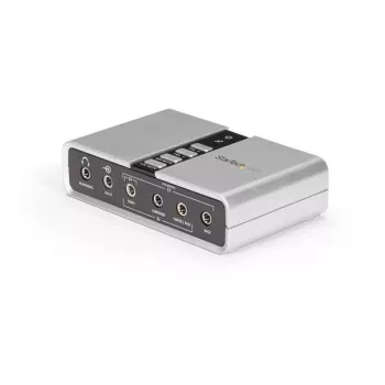 StarTech.com 7.1 USB -äänisovitin ulkoinen äänikortti SPDIF-digitaaliäänellä