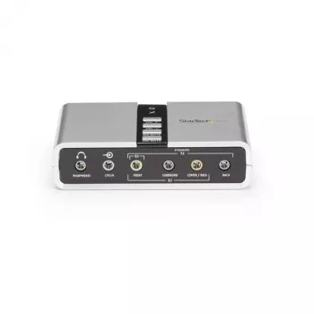 StarTech.com 7.1 USB -äänisovitin ulkoinen äänikortti SPDIF-digitaaliäänellä