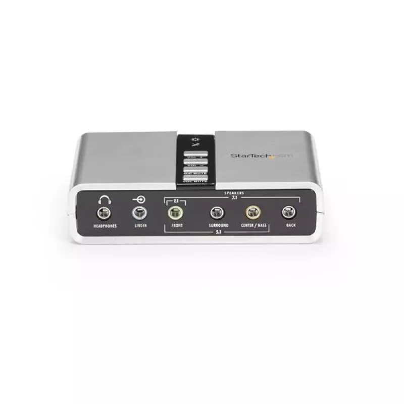 StarTech.com 7.1 USB -äänisovitin ulkoinen äänikortti SPDIF-digitaaliäänellä