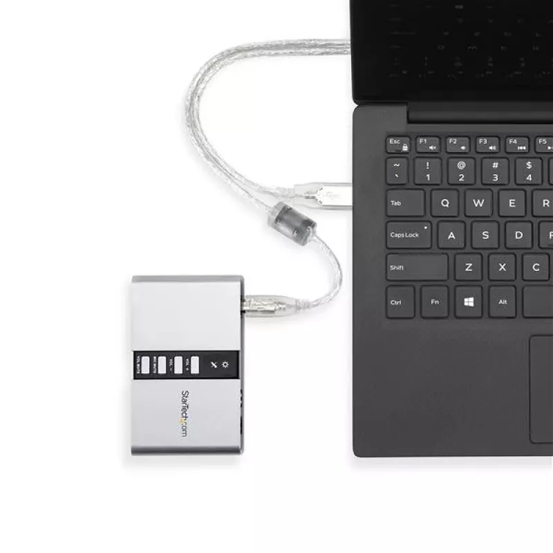 StarTech.com 7.1 USB -äänisovitin ulkoinen äänikortti SPDIF-digitaaliäänellä