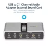 StarTech.com 7.1 USB -äänisovitin ulkoinen äänikortti SPDIF-digitaaliäänellä