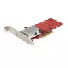 StarTech.com Dual M.2 PCIe SSD -adapterikortti – x8 / x16 Dual NVMe tai AHCI M.2 SSD PCI Express 3.0 -väylään – M.2 NGFF PCIe (M-Key) -yhteensopiva – tukee 2242, 2260, 2280 – JBOD – Mac & PC