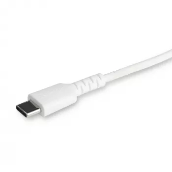 StarTech.com 1,8 m kestävä valkoinen USB-C - Lightning -kaapeli – kestävä, vahva aramidikuituinen USB Type-C - Lightning -lataus-/synkronointikaapeli – Apple MFi -sertifioitu iPad/iPhone 12