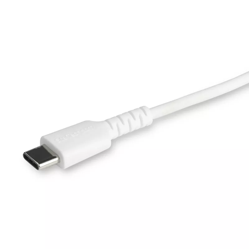 StarTech.com 1,8 m kestävä valkoinen USB-C - Lightning -kaapeli – kestävä, vahva aramidikuituinen USB Type-C - Lightning -lataus-/synkronointikaapeli – Apple MFi -sertifioitu iPad/iPhone 12