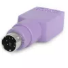 StarTech.com vara-USB-näppäimistö–PS/2-adapteri – F/M, PS/2, USB A, violetti