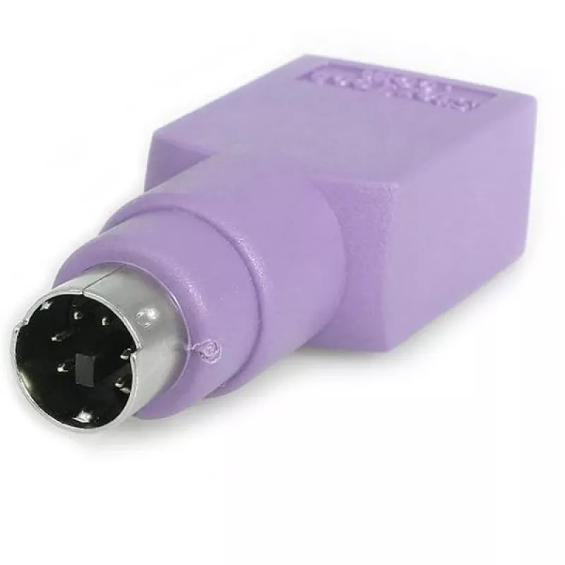 StarTech.com vara-USB-näppäimistö–PS/2-adapteri – F/M, PS/2, USB A, violetti