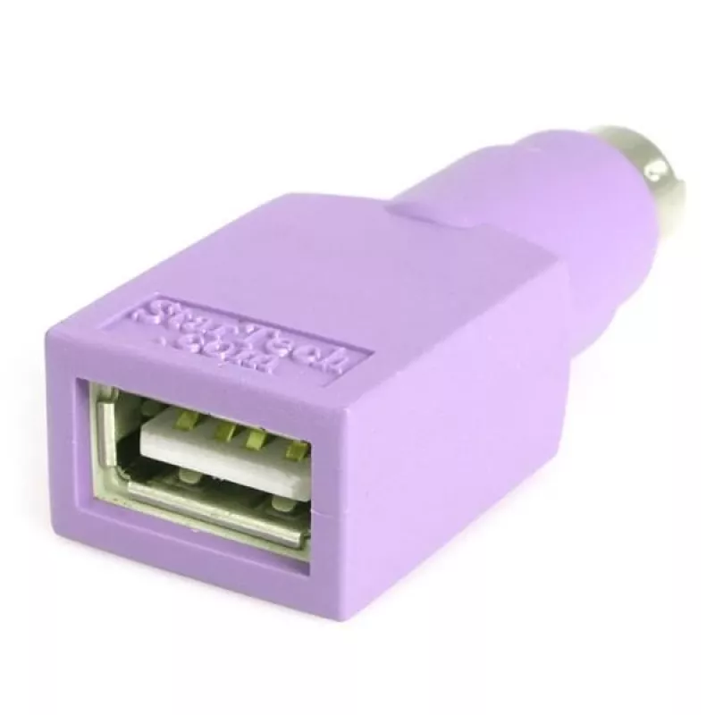StarTech.com vara-USB-näppäimistö–PS/2-adapteri – F/M, PS/2, USB A, violetti