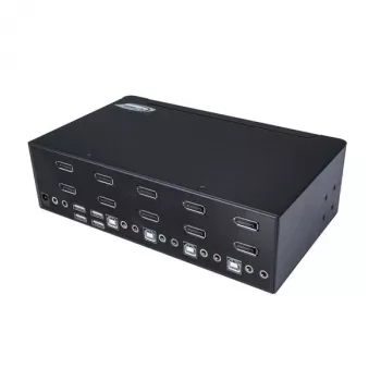 StarTech.com 4-porttinen Dual DisplayPort KVM-kytkin - 4K 60Hz