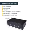 StarTech.com 4-porttinen Dual DisplayPort KVM-kytkin - 4K 60Hz