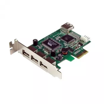StarTech.com 4-porttinen PCI Express Low Profile High Speed USB -kortti