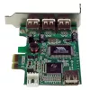 StarTech.com 4-porttinen PCI Express Low Profile High Speed USB -kortti