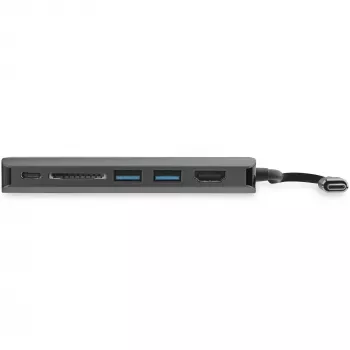 StarTech.com USB C -moniporttadapteri – USB-C-matkatelakka 4K HDMI:llä, 3x USB 3.0 -keskitin, SD/SDHC, GbE, 60W PD 3.0 -läpivienti – USB Type-C/Thunderbolt 3 – korvaa DKT30CSDHPD