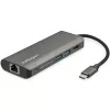 StarTech.com USB C -moniporttadapteri – USB-C-matkatelakka 4K HDMI:llä, 3x USB 3.0 -keskitin, SD/SDHC, GbE, 60W PD 3.0 -läpivienti – USB Type-C/Thunderbolt 3 – korvaa DKT30CSDHPD