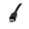 StarTech.com MDP2HDMI Mini DisplayPort–HDMI-sovitin, passiivinen videomuunnin, 1080p (enintään 1920x1200), Thunderbolt-yhteensopiva, mDP uros – HDMI naaras, musta
