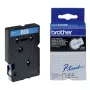 Merkintänauha 12 mm Brother TC203 sininen valkoisella