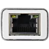 StarTech.com USB-C - Gigabit-verkkosovitin – hopea, johdollinen, USB, Ethernet, 5000 Mbit/s, hopea