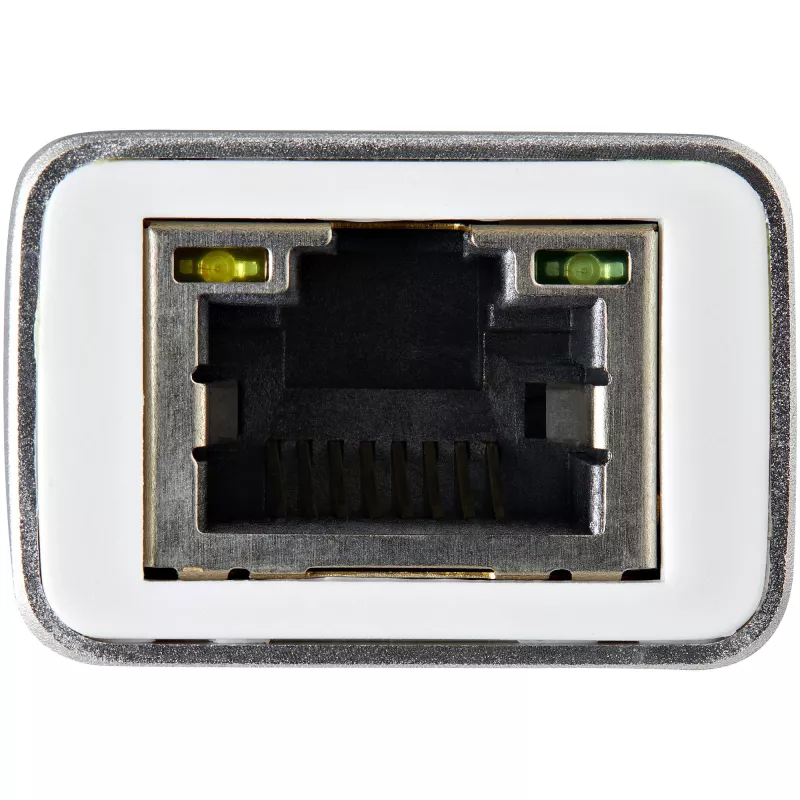 StarTech.com USB-C - Gigabit-verkkosovitin – hopea, johdollinen, USB, Ethernet, 5000 Mbit/s, hopea