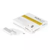 StarTech.com USB-C - Gigabit-verkkosovitin – hopea, johdollinen, USB, Ethernet, 5000 Mbit/s, hopea
