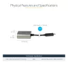 StarTech.com USB-C - VGA-sovitin – 1080p USB Type-C - VGA-sovitin dongle – USB-C (DP Alt Mode) - VGA-näyttö/näyttölaite videosovitin – Thunderbolt 3 -yhteensopiva – 30 cm kiinteä kaapeli – paranneltu versio CDP2VGA:sta