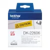 Jatkuva kalvonauha Brother DK22606 keltainen musta