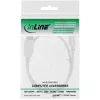 InLine USB 2.0 Mini-kaapeli, Type-A pistoke / Mini-B pistoke (5-napainen), valkoinen, 0,5 m