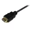 StarTech.com HDADMM50CM High Speed HDMI–Micro HDMI -kaapeli Ethernetillä, M/M, 0,5 m, 34 AWG, kullatut liittimet, musta