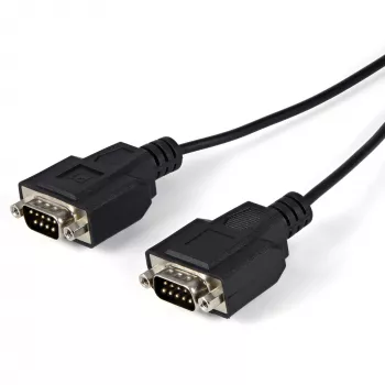 StarTech.com ICUSB2322F 2-porttinen FTDI USB–RS232-sarjaliitäntäadapterikaapeli, USB 2.0, 2,1 m, musta