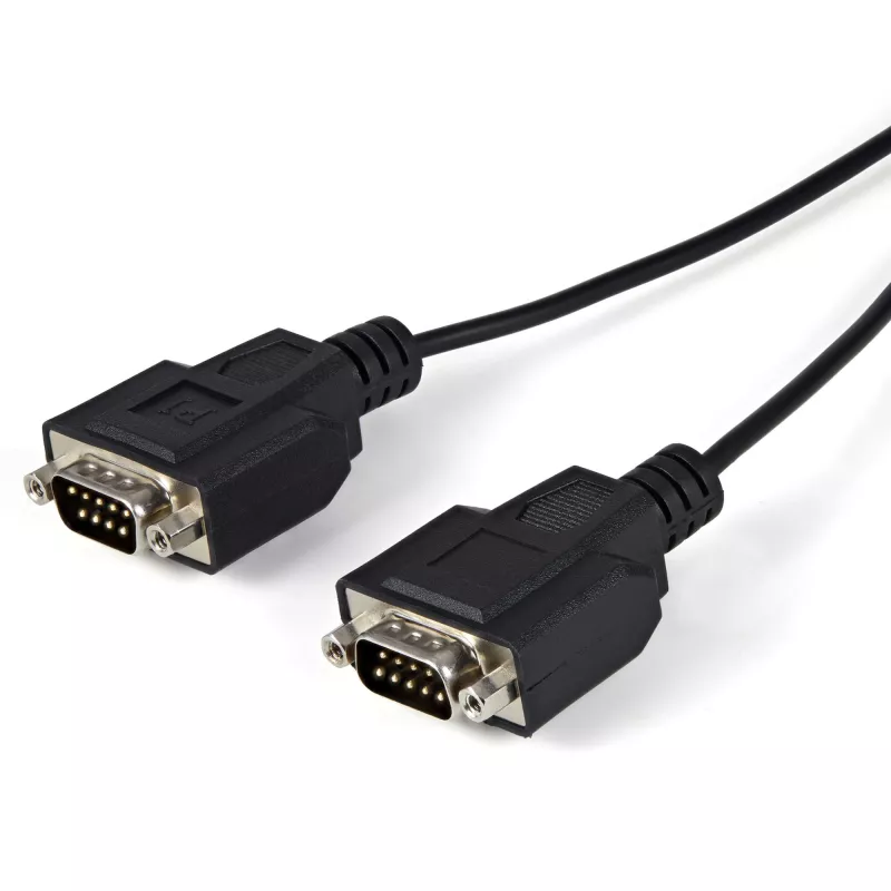 StarTech.com ICUSB2322F 2-porttinen FTDI USB–RS232-sarjaliitäntäadapterikaapeli, USB 2.0, 2,1 m, musta