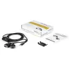 StarTech.com ICUSB2322F 2-porttinen FTDI USB–RS232-sarjaliitäntäadapterikaapeli, USB 2.0, 2,1 m, musta