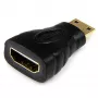 StarTech.com HDACFM HDMI–Mini HDMI -adapteri, HDMI-naaras – Mini HDMI (C-tyyppi) uros, 1080p, musta