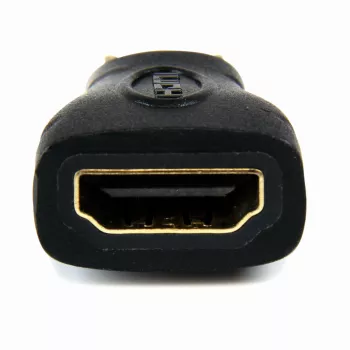 StarTech.com Mini HDMI - HDMI-sovitin – 4K High Speed HDMI -sovitin – 4K 30Hz Ultra HD High Speed HDMI -sovitin – HDMI 1.4 – kullatut liitännät – UHD Mini HDMI -sovitin 4K – musta