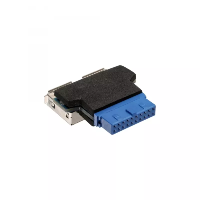 InLine USB 3.0 sovitin sisäinen 2x USB A -liitäntä emolevyn headeriin