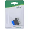 InLine USB 3.0 sovitin sisäinen 2x USB A -liitäntä emolevyn headeriin