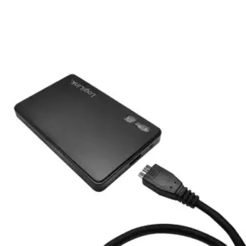 Kiintolevykotelo LogiLink UA0256 musta 2,5 tuumaa
