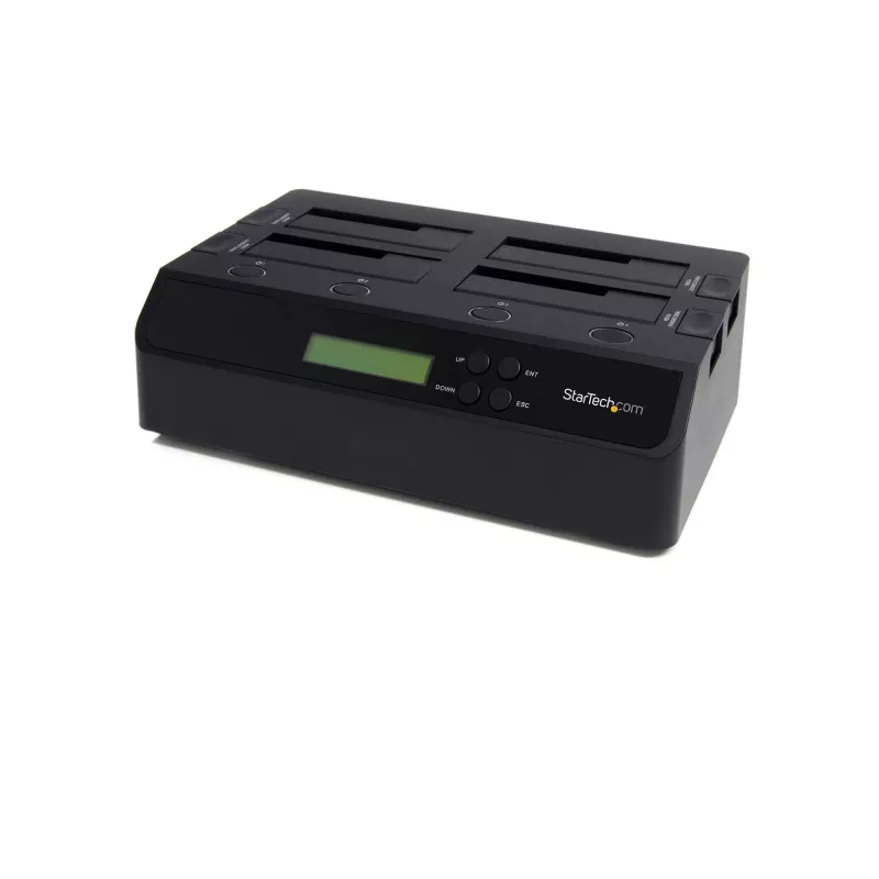 StarTech.com 4 Bay USB 3.0 eSATA - SATA Standalone 1:3 HDD kiintolevy-duplikaattori-telakka