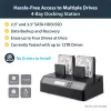 StarTech.com 4 Bay USB 3.0 eSATA - SATA Standalone 1:3 HDD kiintolevy-duplikaattori-telakka