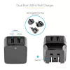 StarTech.com kaksiportainen USB-laturi – kansainväliseen matkakäyttöön – 17W/3,4A – musta