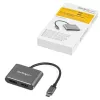 StarTech.com USB-C-moniporttivideoadapteri – 4K 60Hz USB-C HDMI 2.0 tai DisplayPort 1.2 -näyttöadapteri – USB Type-C 2-in-1-näyttömuunnin HDMI/DP HBR2 HDR – Thunderbolt 3 -yhteensopiva