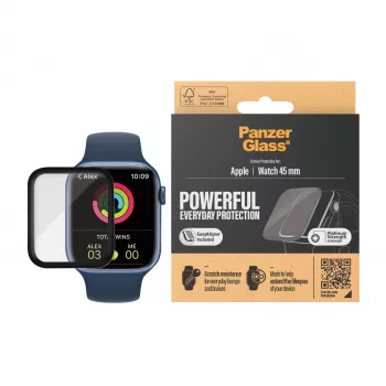 PanzerGlass ® Apple Watch Series 9 | 8 | 7 | 45mm | näytön suojalasi